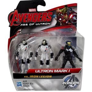 Avengers Age Ultron Iron Legion vs Ultron Mark I
